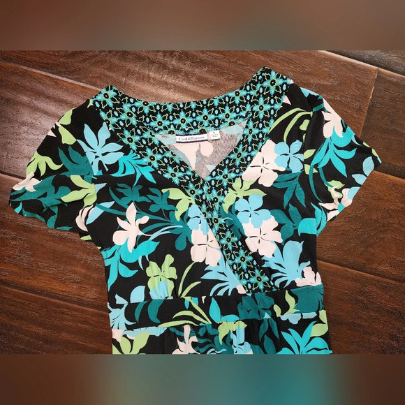 Croft & Barrow Womens Floral Maxi Long Dress XL - Picture 6 of 11